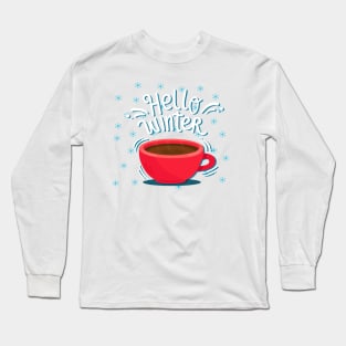 Hello Winter Long Sleeve T-Shirt